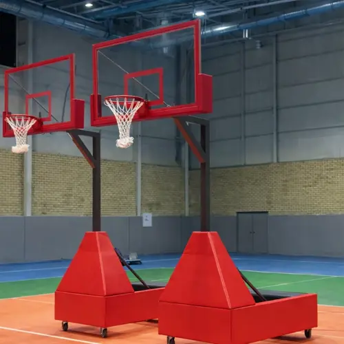 پایه بسکتبال ضدآب چهارچرخ