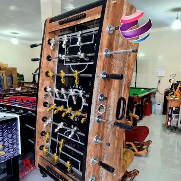 فوتبال دستی تاشو S12 لمه گلاس طرح چوب