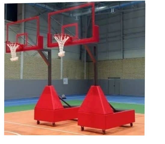 پایه بسکتبال 4 چرخ