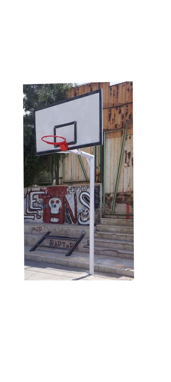 پایه بسکتبال ضدآب ثابت
