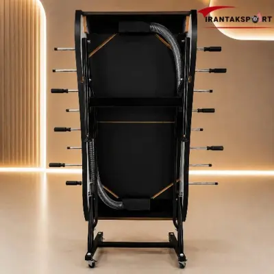 فوتبال دستی تاشو S13 MDF کف مشکی
