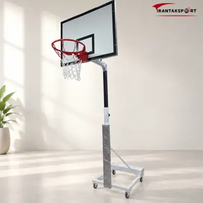 پایه بسکتبال ضدآب چهارچرخ