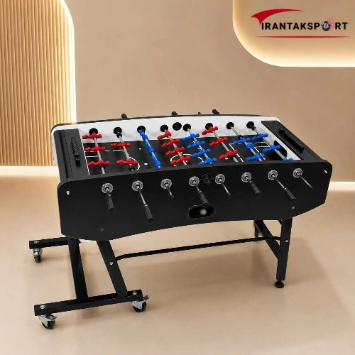فوتبال دستی تاشو S13 MDF کف مشکی