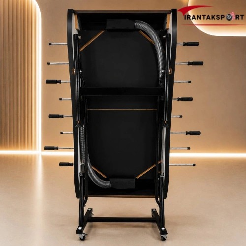 فوتبال دستی تاشو S13 MDF کف مشکی